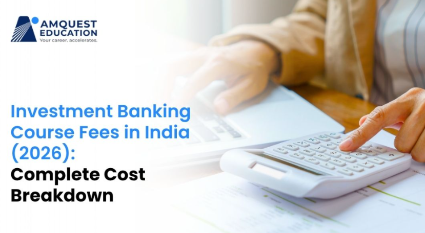 Investment Banking Course Fees in India